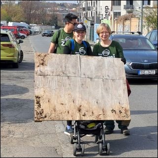 Ekologická akce na Praze 10