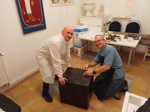 Polystyrenové domečky pro volně žijící kočky