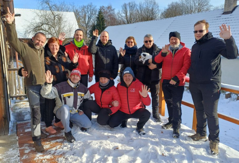Zimní sportovní víkend a oslava Nového roku